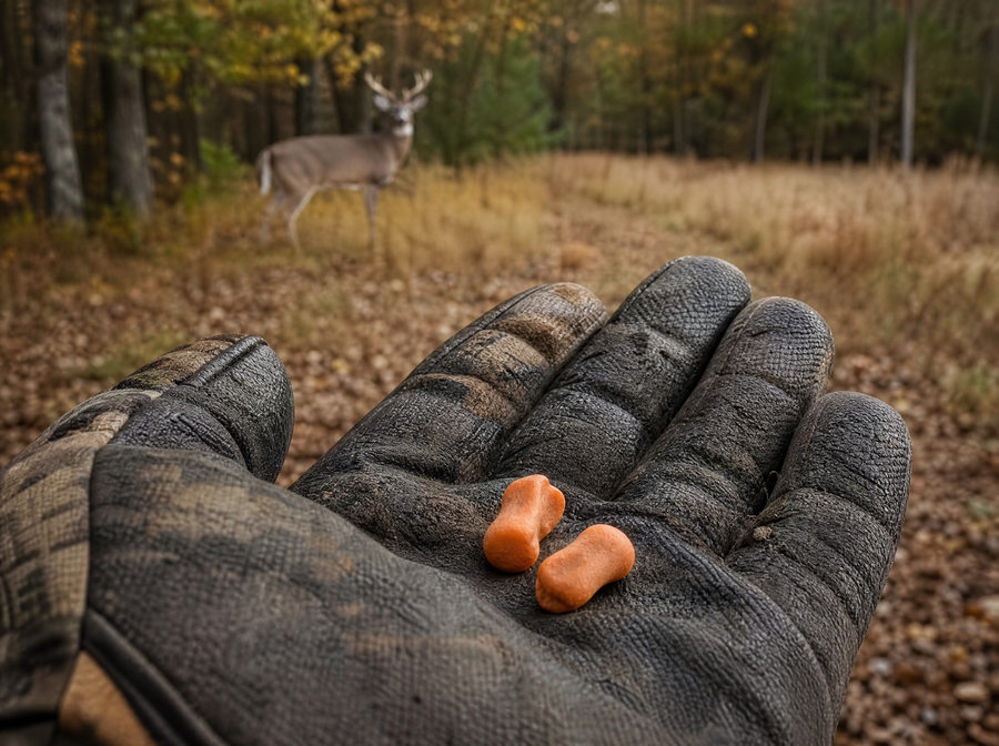 You save your ears and lose the hunt.