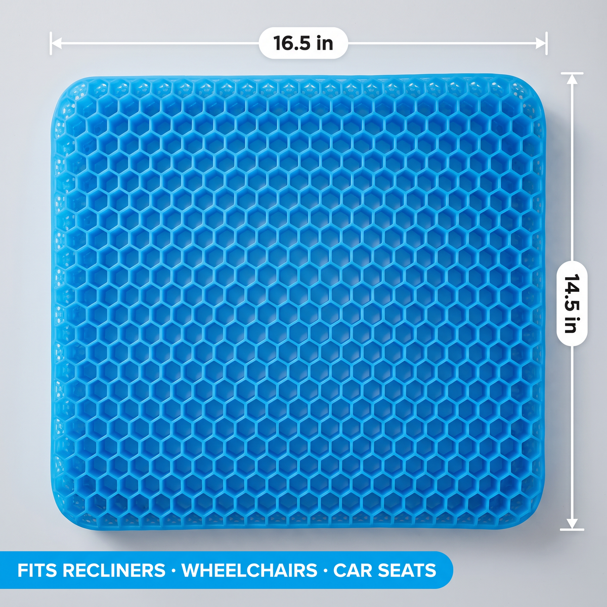 Wovaire Gel+ dimensions and chair fit